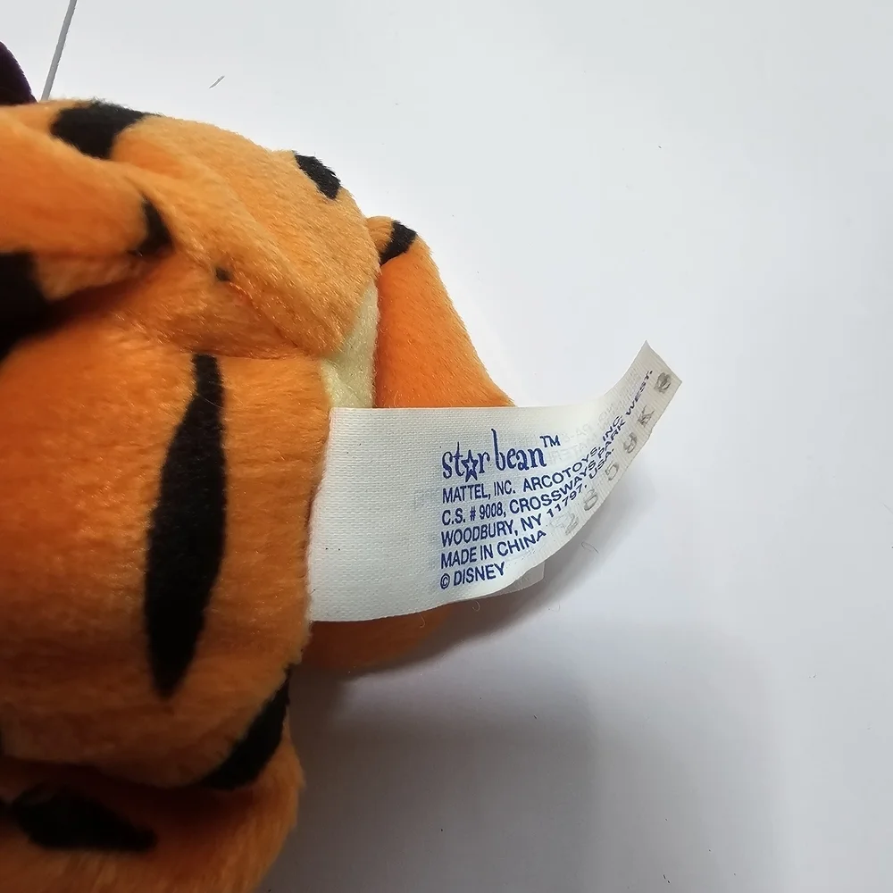 Lot Of 2 Tigger Plush Toy Set - Orange and Brown